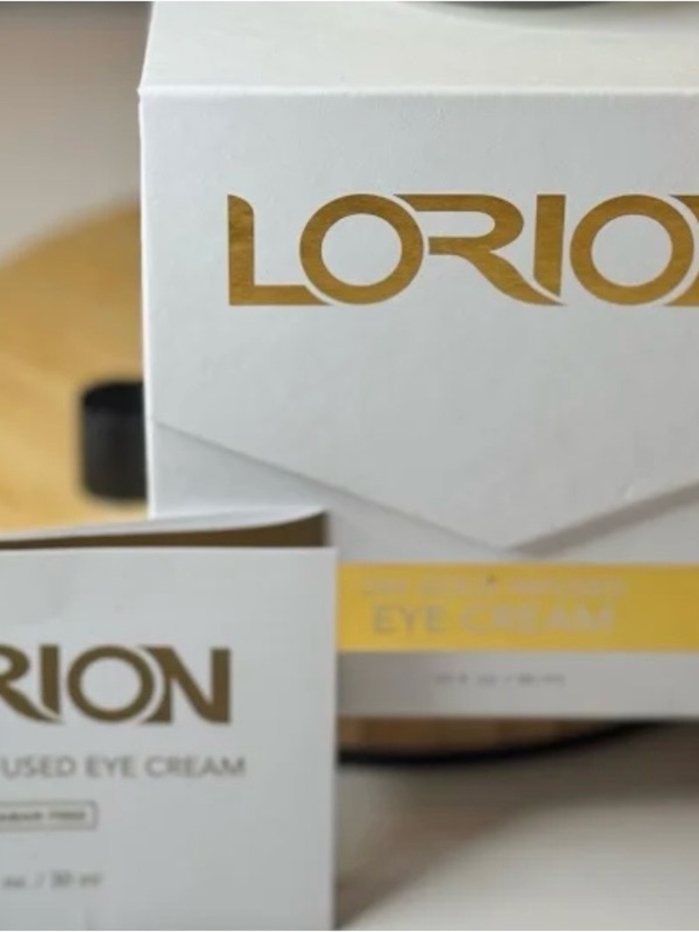 LORION Eye Cream - 24 K gold infused eye cream new in box 1 oz